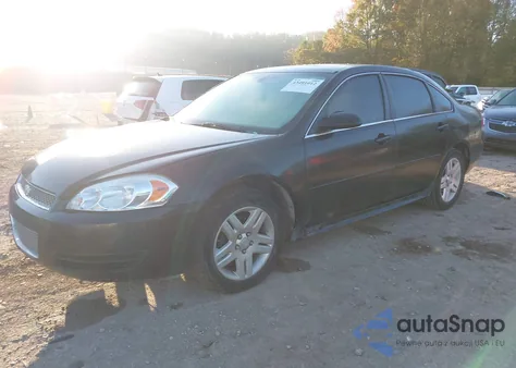2014 Chevrolet Impala Limited Lt из США, поврежденный, VIN 2G1WB5E30E1153289